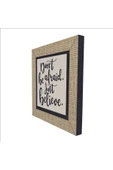 Markos 5:36 Baskılı MDF Magnet 7X7 - 5