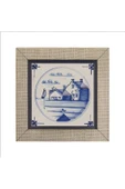 Hollanda Deseni Baskılı MDF Magnet 7X7 - 4