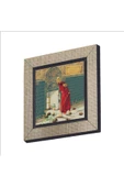 Kaplumbağa Terbiyecisi (Replika) Baskılı MDF Magnet 7X7 - 1