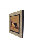 İspanya Boğa güreşi Baskılı MDF Magnet 7X7 - 5