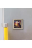 Hz. Isa Görseli Baskılı MDF Magnet 7X7 - 3