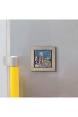 Ukrayna Görseli Baskılı MDF Magnet 7X7 - 3