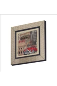 İtalya Görseli Baskılı MDF Magnet 7X7 - 1