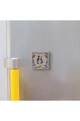 Hollanda Görseli Baskılı Taş Magnet 5X5 - 2