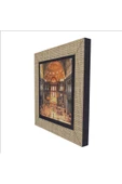 Ayasofya Camii içi  Baskılı MDF Magnet 7X7 - 5