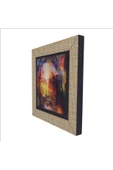 Hz. Isa Görseli Baskılı MDF Magnet 7X7 - 5