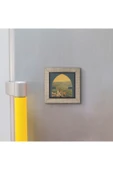 İtalya Görseli Baskılı MDF Magnet 7X7 - 3