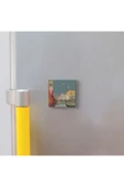 Venedik Görseli Baskılı Taş Magnet 5X5 - 3