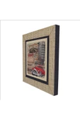 İtalya Görseli Baskılı MDF Magnet 7X7 - 5