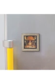 Ayasofya Camii içi  Baskılı MDF Magnet 7X7 - 3