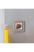 İtalya Görseli Baskılı MDF Magnet 7X7 - 3