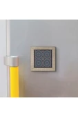 Mandala Baskılı MDF Magnet 7X7 - 3
