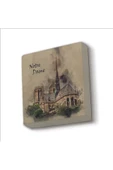 Notre Dame Baskılı Taş Magnet 5X5 - 1