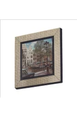 Amsterdam Görseli Baskılı MDF Magnet 7X7 - 1