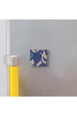 Osmanlı Sülünlü Çini-Topkapı Sarayı Baskılı Taş Magnet 5X5 - 3