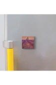 Fransa Görseli Baskılı Taş Magnet 5X5 - 2