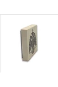 Bizans Kartal Logosu Baskılı Taş Magnet 5X5 - 4