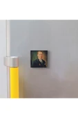 Mustafa Kemal Atatürk Baskılı Taş Magnet 5X5 - 4