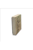 Baş Etüdü (Leonardo Da Vinci) Baskılı Taş Magnet 5X5 - 4