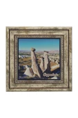 Kapadokya Baskılı Taş Tablo 25X25 - 2