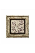 Hollanda Deseni Baskılı Taş Tablo 25X25 - 2