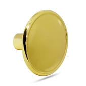 Art Düğme Kulp Daire Çekmece Mutfak Dolap Kapak Kulpu Kulbu Metal Tek Vidalı Kulp - 5