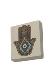 Fatıma’nın Eli Baskılı Taş Magnet 5X5 - 1