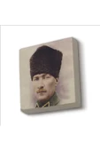Mustafa Kemal Atatürk Baskılı Taş Magnet 5X5 - 1