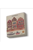 Amsterdam Görseli Baskılı Taş Magnet 5X5 - 1