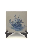 Hollanda Deseni Baskılı MDF Masaüstlük 10X10 - 2