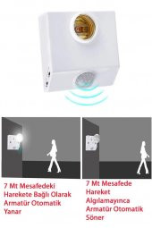 Şahnet 5014 360 Derece E27 Duylu Hareket Sensörü - 4