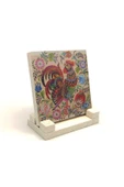 Horoz Baskılı Taş Masaüstlük 10X10 - 2