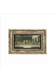 Son Akşam Yemeği (Leonardo da Vinci, 149’lar) Baskılı Taş Tablo 20x30 - 2