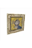 Ayasofya- Hz. İsa Mozaiği Baskılı Taş Tablo 25X25 - 1