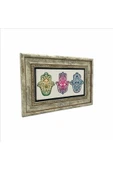 Desen Baskılı Taş Tablo 20x30 - 1