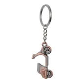 Mega Oto Market Oto Araba Anahtarlık Scooter Bakır - 1