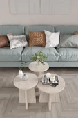 Mantar Sehpa 3'lü Set – Şık ve Fonksiyonel Zigon Sehpa, Yan Sehpa ve Orta Sehpa Takımı - 6