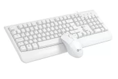 Lenovo Lecoo CM101 Q Türkçe USB Beyaz Klavye + Mouse Seti - 2