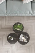 Mantar Sehpa 3'lü Set – Şık ve Fonksiyonel Zigon Sehpa, Yan Sehpa ve Orta Sehpa Takımı - 4