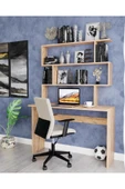 woodaria  Kitaplıklı Çalışma Masası, Çalışma Masası, Çocuk Çalışma Masası, Bilgisayar Masası, Ofis Masası ,Mas thumbnail 2