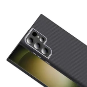 Galaxy S23 Ultra Kılıf M-safe Şarj Özellikli Karbon Fiber Görünümlü Redclick Gros Kapak thumbnail 7