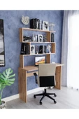 woodaria  Kitaplıklı Çalışma Masası, Çalışma Masası, Çocuk Çalışma Masası, Bilgisayar Masası, Ofis Masası ,Mas thumbnail 3