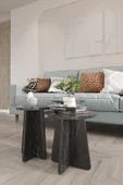 Mantar Sehpa 3'lü Set – Şık ve Fonksiyonel Zigon Sehpa, Yan Sehpa ve Orta Sehpa Takımı - 3
