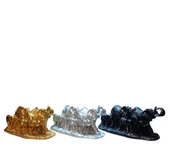 kırılmaz polyester,SARI RENK fil biblo thumbnail 4