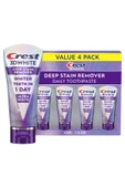 Crest 3DWhite Brilliance Deep Stain Remover Ultra White Diş Macunu 4x59GR - 1
