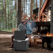 Coolist CLK65W 12/24Volt 220Volt 65 Litre Çift Bölmeli Tekerlekli Outdoor Kompresörlü Oto Buzdolabı/Dondurucu - 4