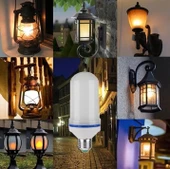 Cata CT-4059 5W Alev efekt Ampul (E27 duy) Amber Renk Led Işık dekoratif aydınlatma - 2