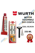 Würth Silikon Sıvı Conta Siyah 250c 70ml thumbnail 1