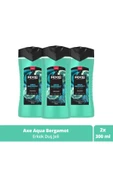 Axe Premium Collection Duş Jeli Aqua Bergamot 3 In 1 Vücut Saç Yüz 300 ml X3 thumbnail 1