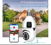 4MP Ip 1080p Çift Kameralı Ev Güvenlik Kamerası CMR-40 TÜRKÇE UYGULAMALI - 3